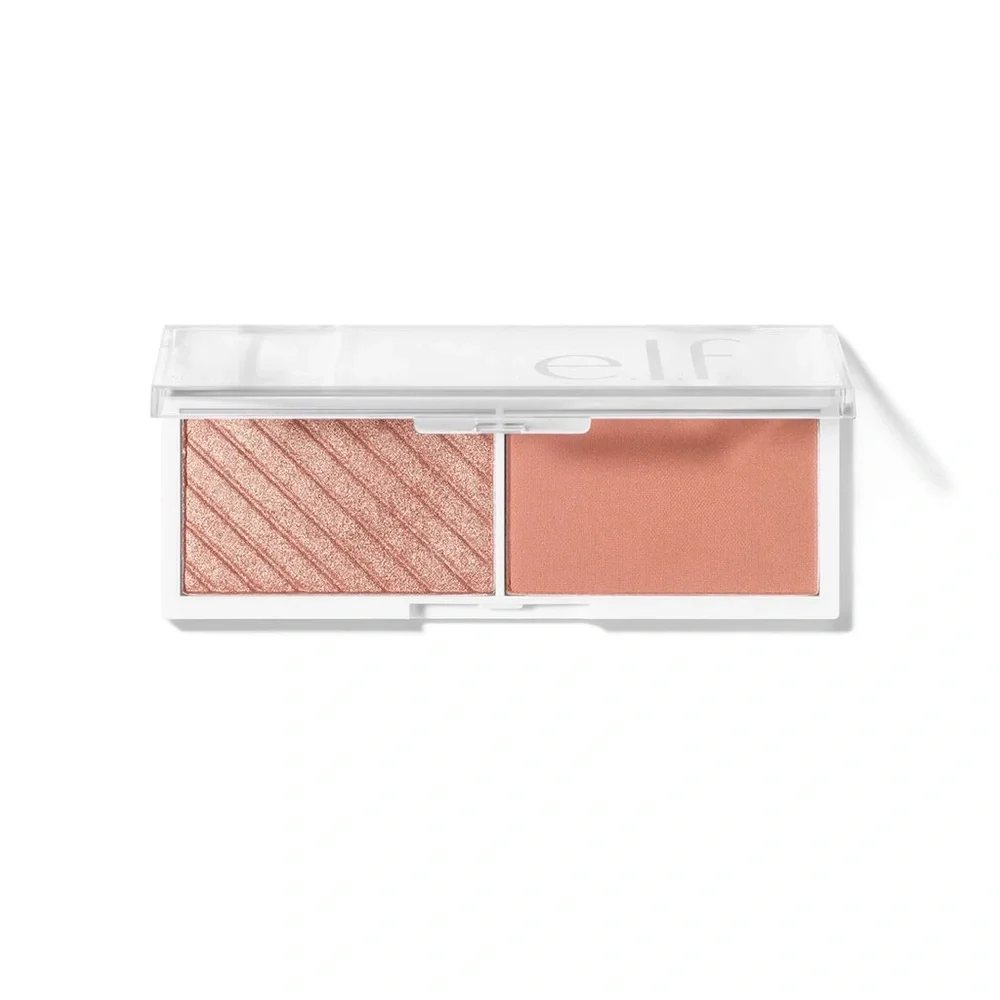 🌻3/$20 🆕 ELF COSMETICS Bite-Size Face Duo Blush & Highlighter in Spice Apple